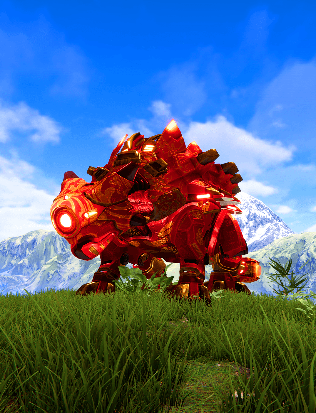 龙岛异兽-熔岩甲龙